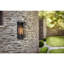 Langston Two-Tone Wall Mount Aluminum Outdoor Lantern-1624149433