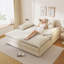Double chaise longue surdimensionnée rembourrée avec accoudoirs larges pour les salons, les appartements-1214894048
