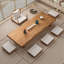 Table basse en bois de pin naturel-937160189