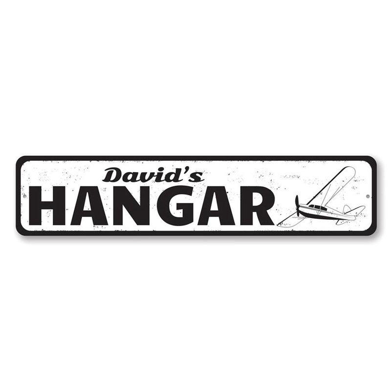 Panneau Hangar, H 4 po x l 18 po x P 0,04 po