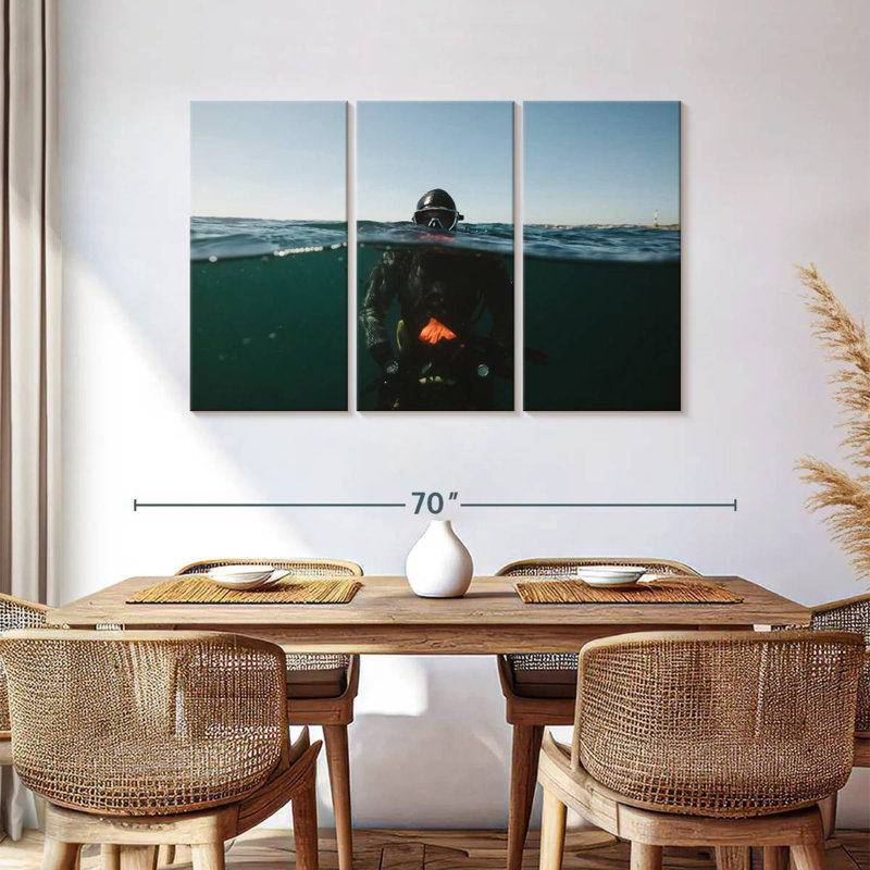 Sea Diver, 36" H x 57" W
