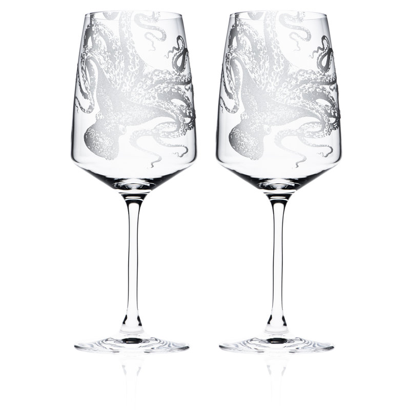 Lucy Handmade Crystal Red Wine Glass
