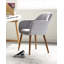 Fauteuil d'appoint de style Mid-Century Adore Decor pour le bureau personnel ou le salon-25951756