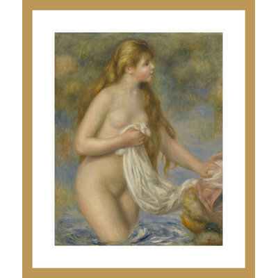 Baigneuse aux cheveux longs Pierre-Auguste Renoir