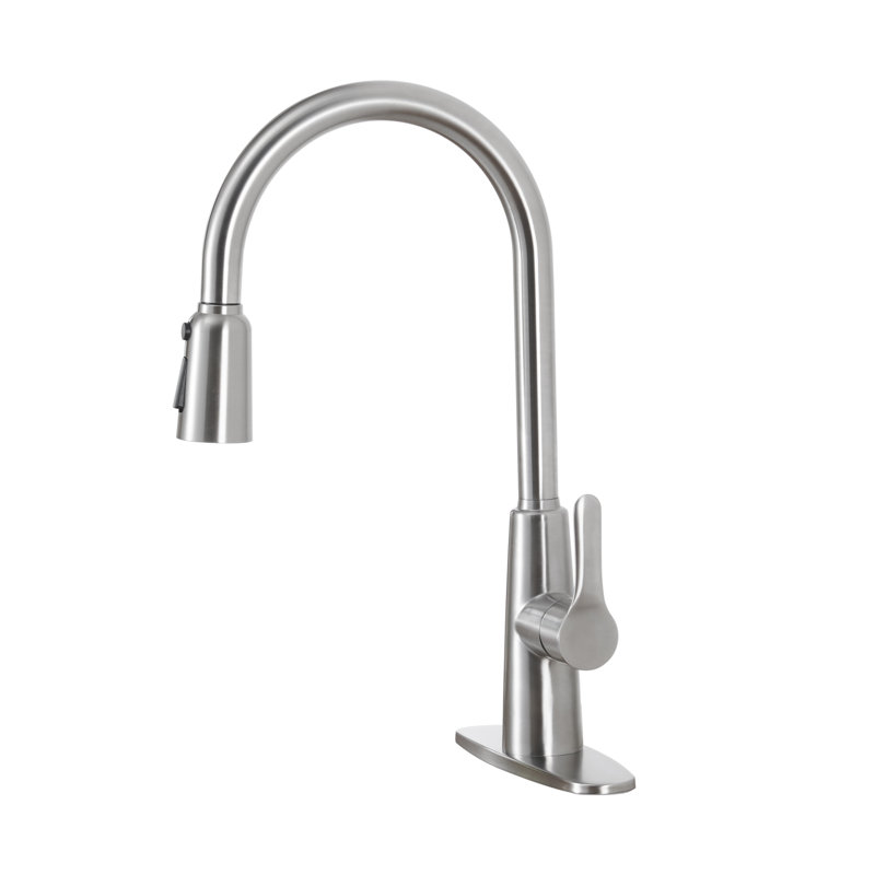 Topcraft Pull Down Single Handle Kitchen Faucet