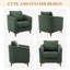 Fauteuil demi-tonneau avec repose-pieds Hintz-1679393697