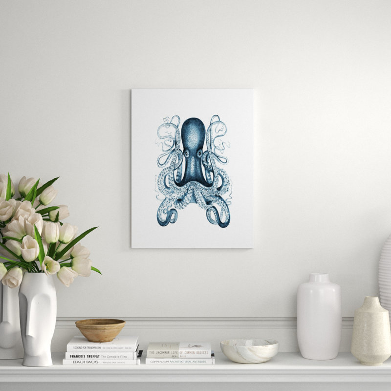 Blue Ink II Print by Sofia Fox, Outdoor, 31" H x 24" W