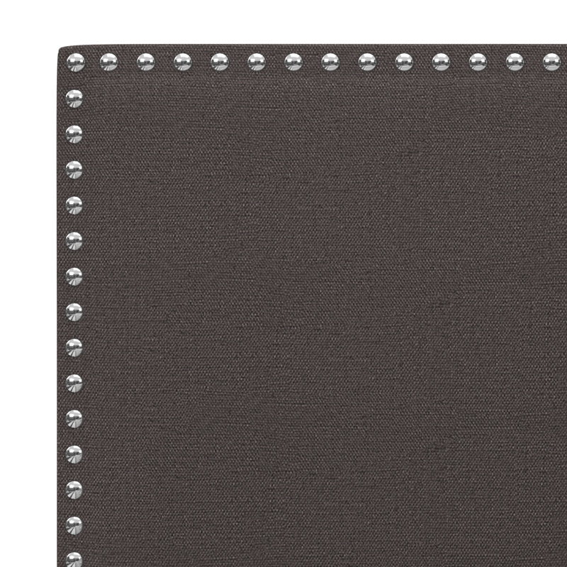 Takengon Upholstered Standard Bed, Full, Charcoal
