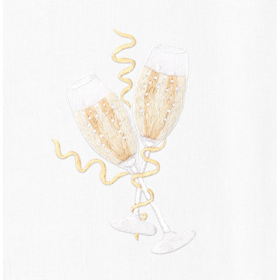 Champagne Celebration Towel