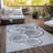 Carbaugh Washable Abstract Indoor / Outdoor Rug-1951325845