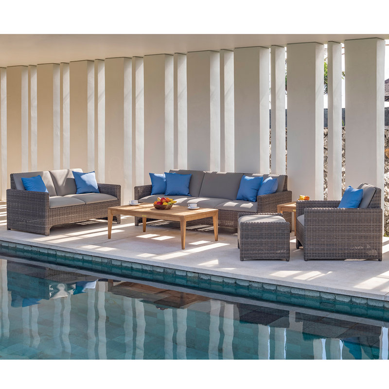 Milano Outdoor 2 - Seat Loveseat, Taupe