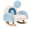 Kids Rocking Chair Rainbow OMBO Boucle-1861015703