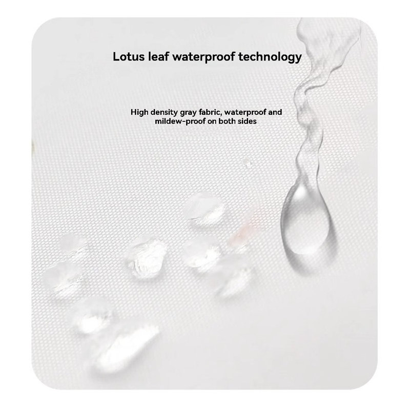 Rideau de douche en polyester, H 71 po x l 71 po
