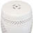 Newlyn 17.75" Lattice Ceramic Garden Accent Stool - White-54344643