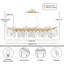 Lustre moderne en forme de goutte de cristal K9-966998135-966998132-966998131