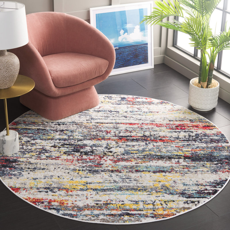 Doffin Performance Abstract Rug, Round 6'