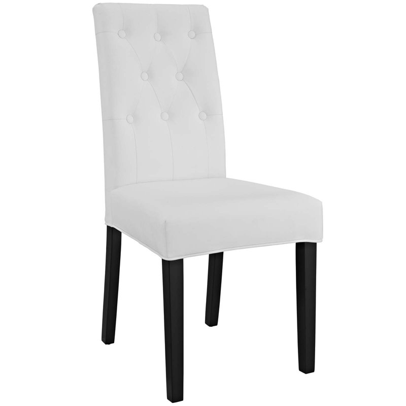 Chaise d'appoint Modway Confer, Vinyle blanc