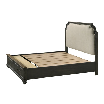 Jetnor Upholstered Panel Storage Bed