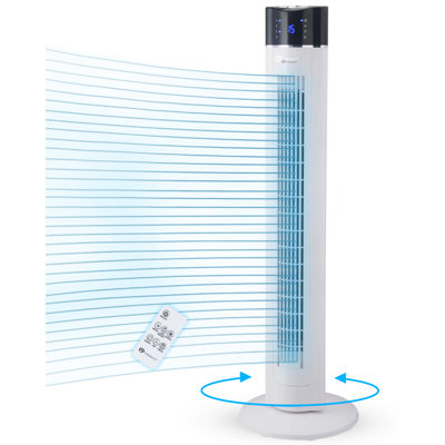  43 inch Oscillating Tower Fan with air Purifier and Aroma Function