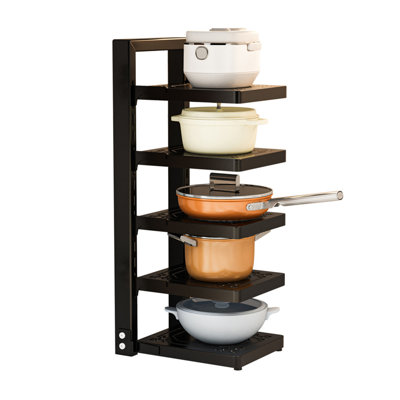 Metal Rectangle Countertop / Cabinet Pot Rack