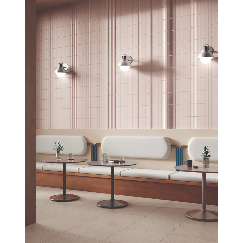 Dolce Fluted 2.5" x 10", Crema
