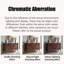 Buffet décoratif brun en bois massif-146492271