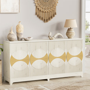 Ceira Sideboard Buffet Cabinet With Storage Bedroom For 75'' Tv 