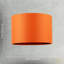 Fabric Drum Lamp Shade ( Slip-On ) in Orange-210298844
