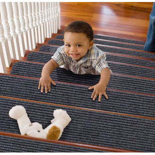 Tapis d'escalier pour marches intérieures en bois