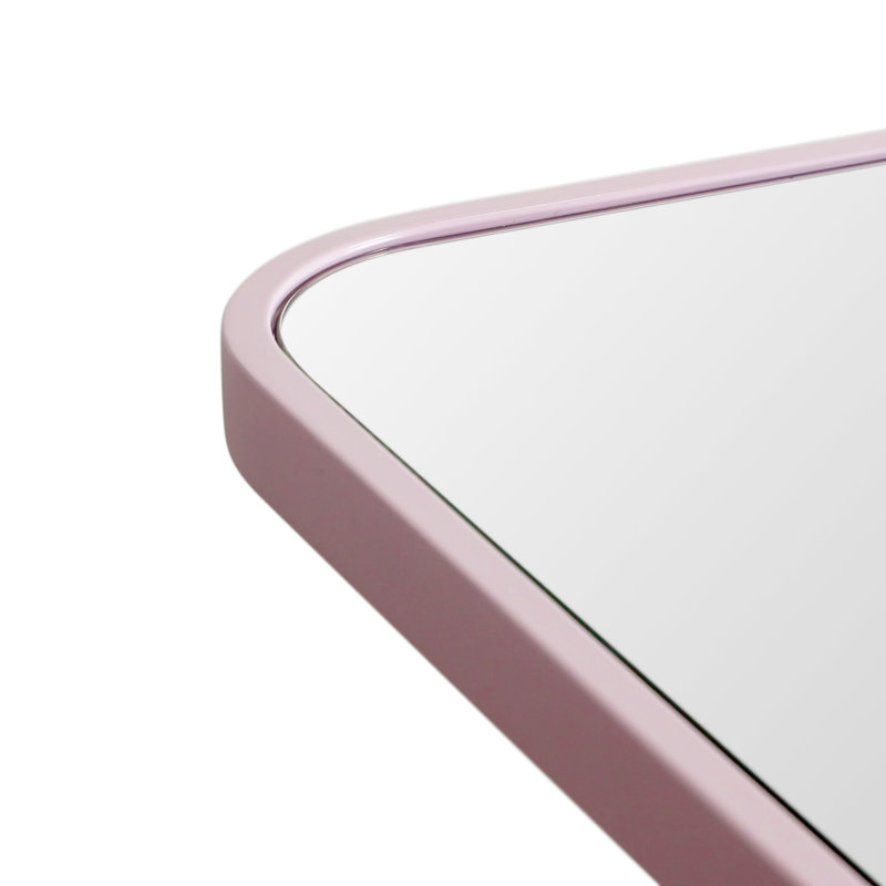 Trinity Metal Mirror, Pink