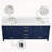 Angela 84" Double Bathroom Vanity Set-217019838