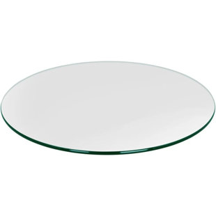32" Pencil Polish Glass Table Top