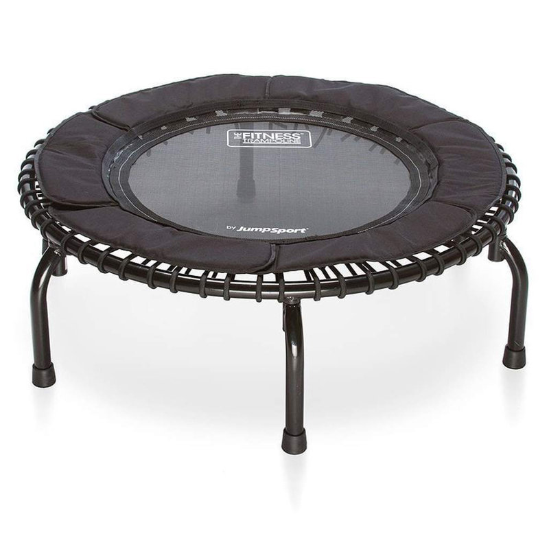 Kids' 39" Round Black Steel Fitness Trampoline