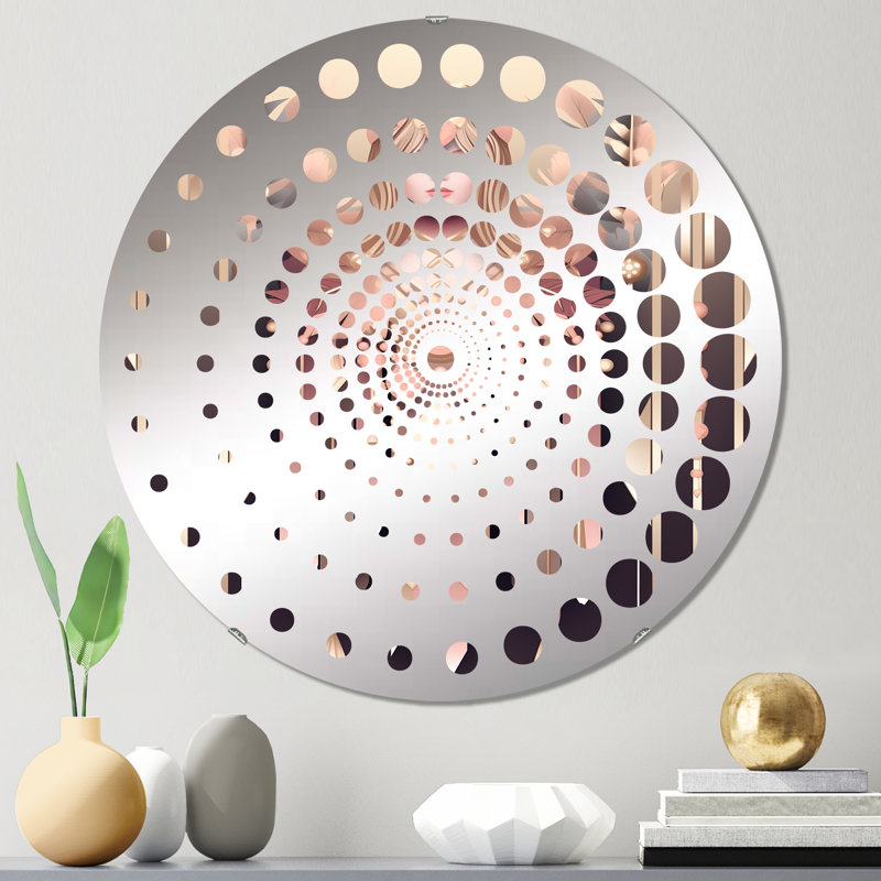 Miroir mural Sarandon, 23,6 po x 23,6 po