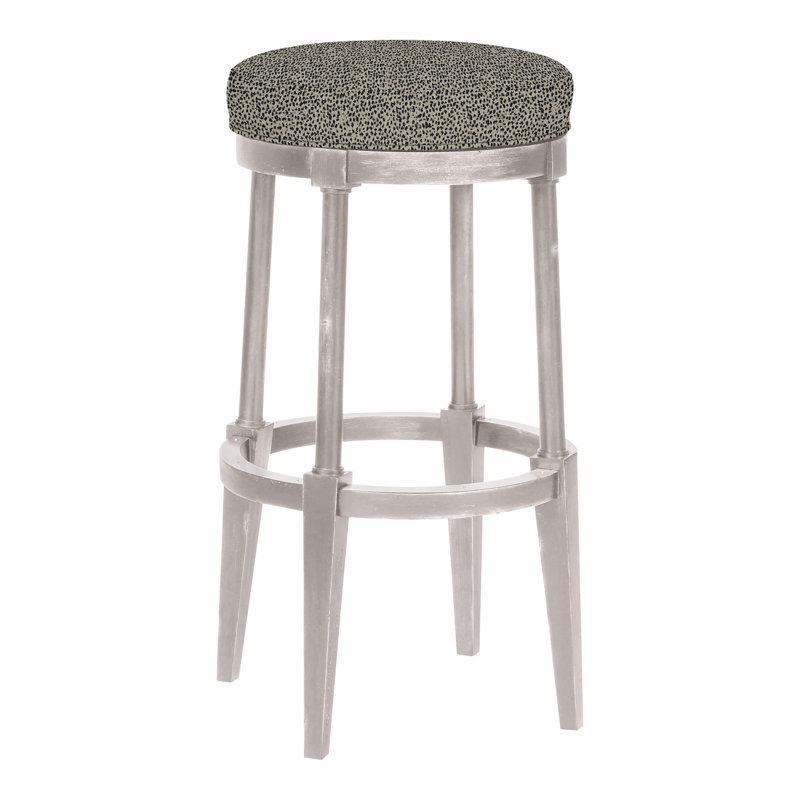 Lydia Stool, No, Kempsey Sheepskin, Dove Gray