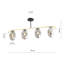 Linndale 4 - Light Kitchen Island Chandelier-94498544