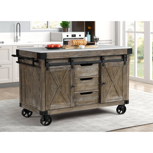 Wayfair | Marble Kitchen Islands & Carts You'll Love in 2024