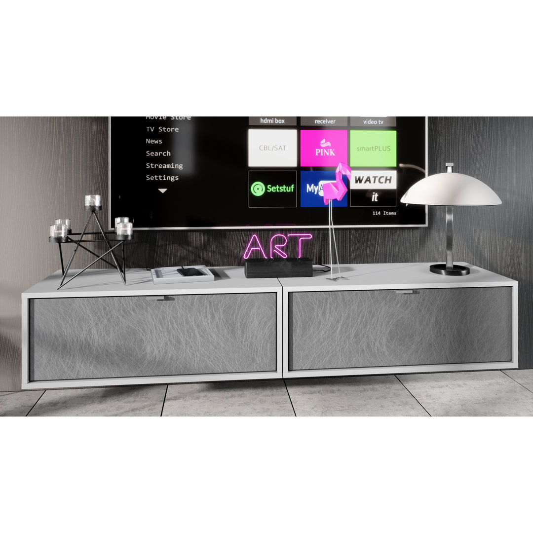 Mccaffrey 2 Piece TV Stand for TVs up to 55" Set