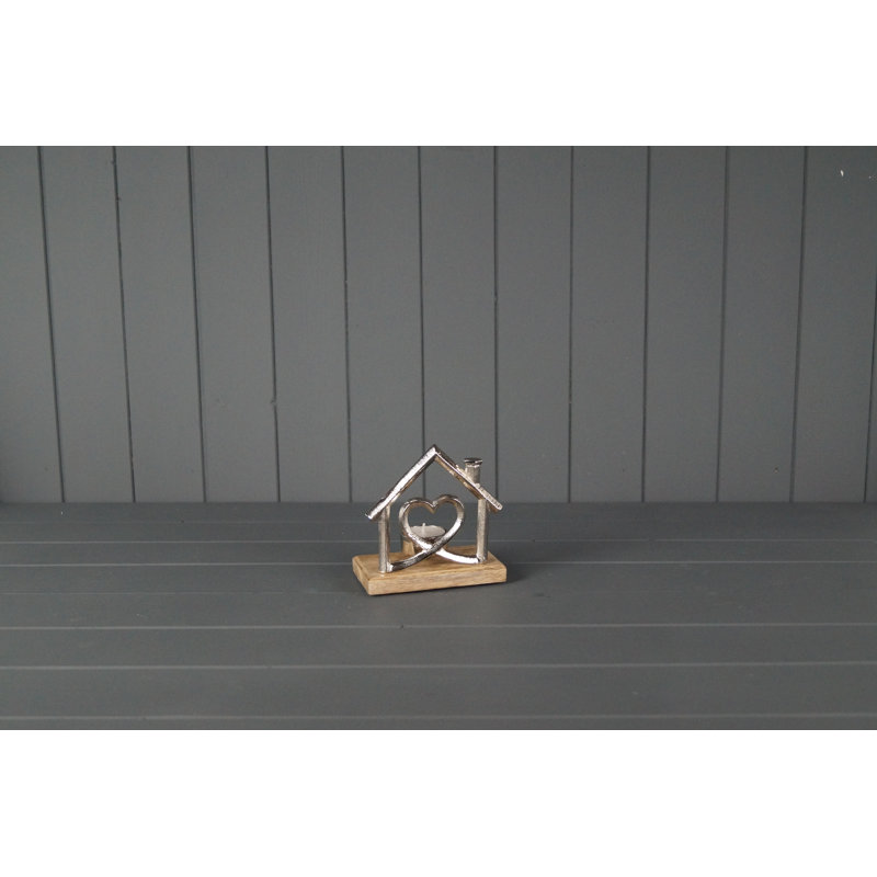 Wood Tabletop Tealight Holder
