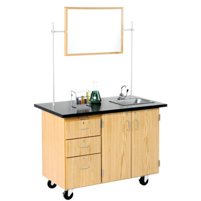 Kinetic 36'' H x 48'' W 2 - Cabinet Utility Cart
