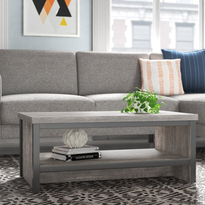 Gilcrease Sled Coffee Table with Storage