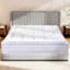 Surmatelas double couche 4 po - Mousse à mémoire de forme 2 po + Housse de refroidissement 2 po pour soulager les maux de dos-1387048242