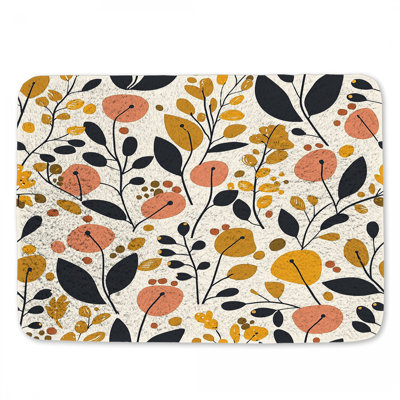 Tapis de bain Botanical Illustration