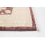 Tapis zone en laine brun/ivoire 2 pi 10 po x 4 pi 8 po noué la 2010 chobi one-of-kind Pande