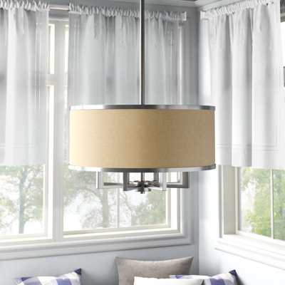 Lustre cylindrique à 4 lumières Berthine