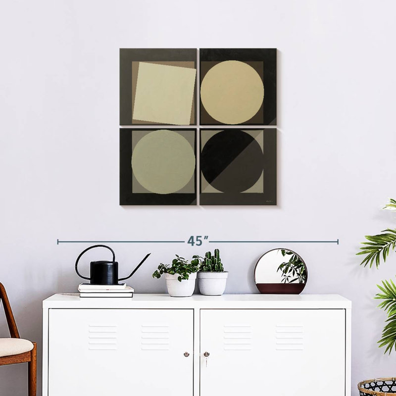 Geo Natural, 26" H x 26" W