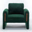 Chaise longue rembourrée Modern Bouclé Accent