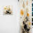 Asian Art Seashell Sumi X - Asian Art Curtain - Velvet Room Darkening - 1 Panel-107565977