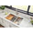 Ruvati Workstation Undermount 16 Gauge Stainless Steel Kitchen Sink Single Bowl-101380362