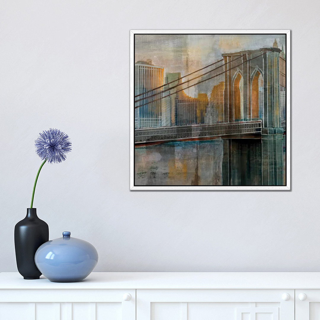Brooklyn Bridge by Nan - Painting on Canvas